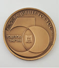 Dealer lot of one (1) medal celebrating 50 years of statehood for Israel. Blank