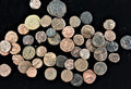 Dealer lot of forty-eight (48) sixth-century immitations of Roman imperial