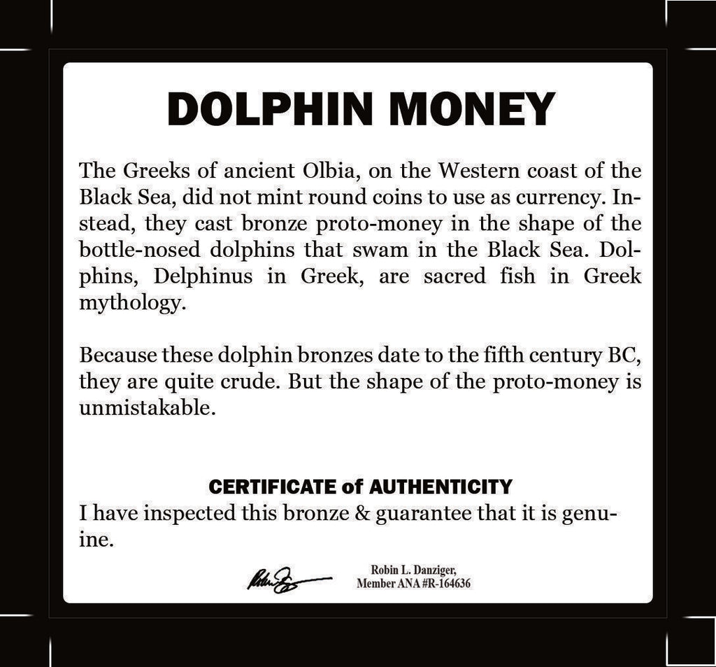 Dolphins of Olbia: Ancient Proto Money of the Black Sea, 5th Century BC (Black - image 4