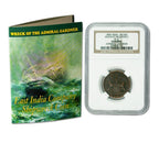 Admiral Gardner (1808) Shipwreck Treasure 10 Cash NGC (Clear Box)(HG) - image 3
