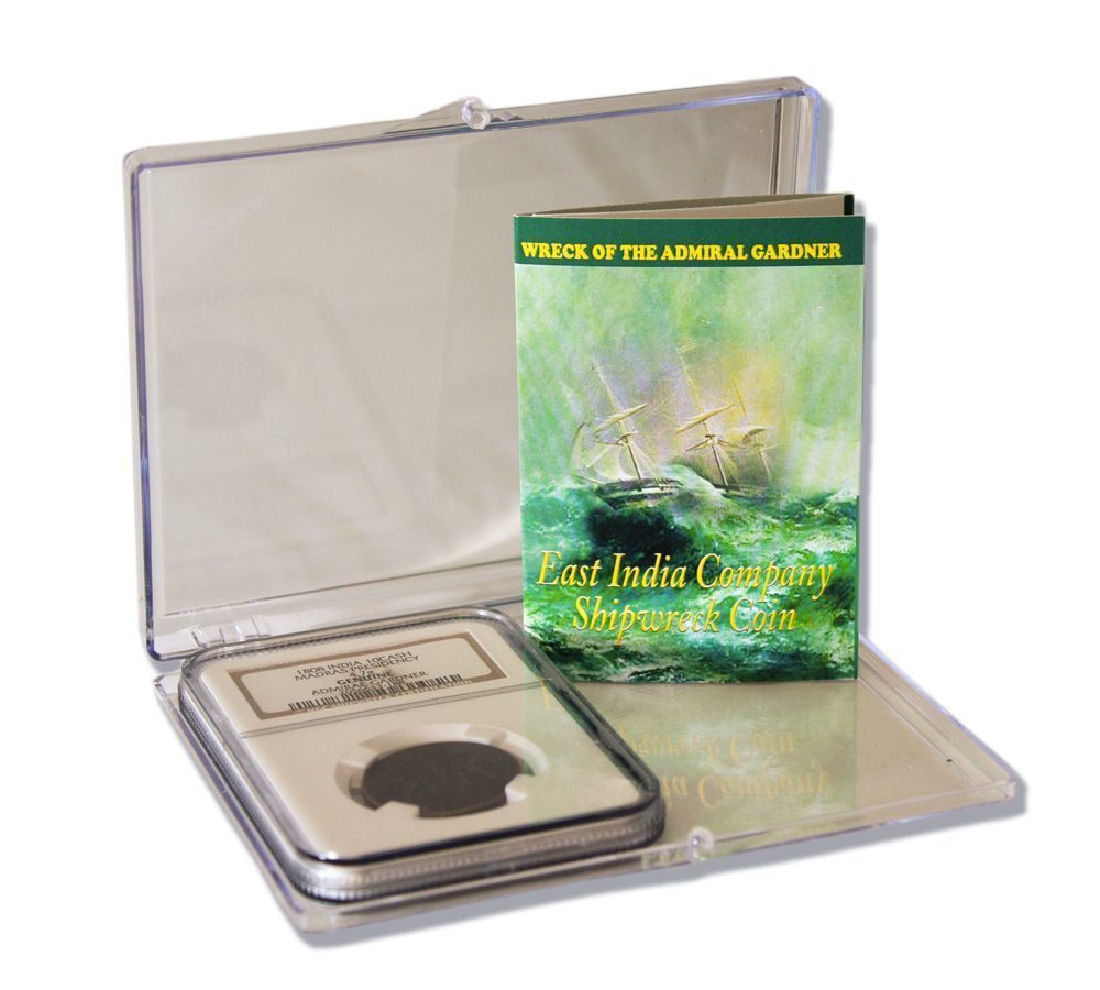 Admiral Gardner (1808) Shipwreck Treasure 10 Cash NGC (Clear Box)(HG) - image 2