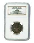 Admiral Gardner (1808) Shipwreck 10 Cash NGC (HG Tier) representative stock photograph