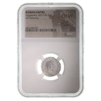 Elagabalus AR Denarius AD 218-222 NGC CH-VF Ancient Roman Coin