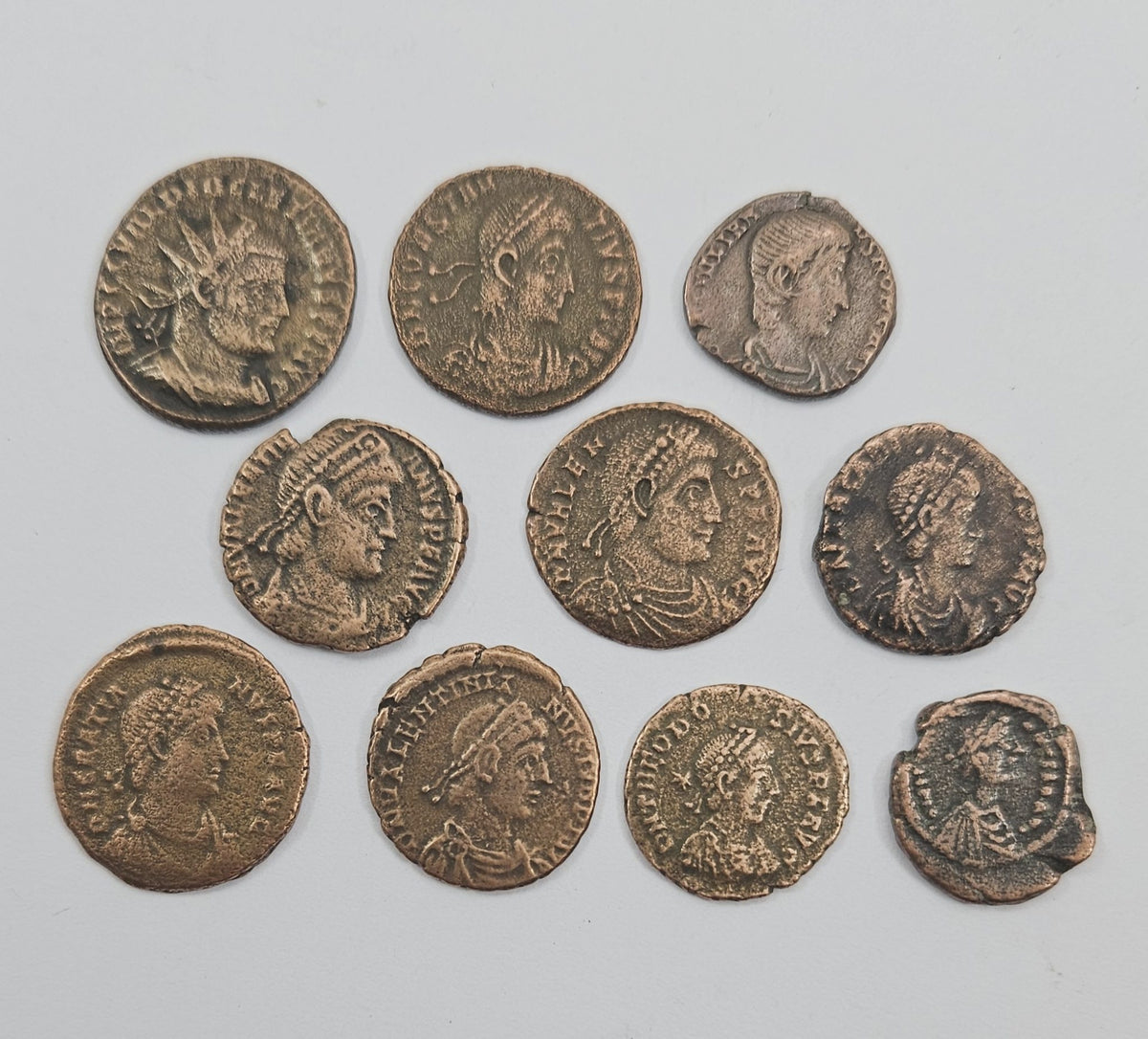 Fall of Rome: 10 Bronze Coin Boxed Collection - image 3