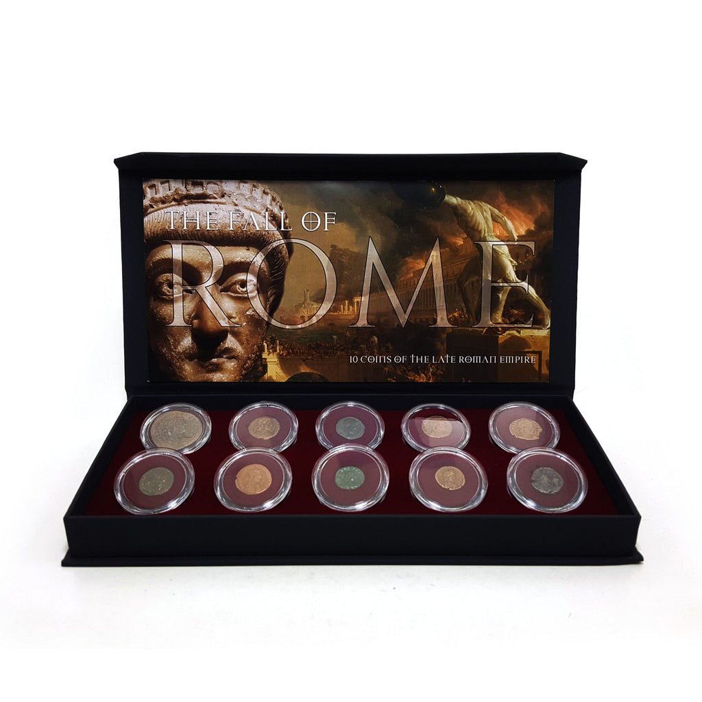 Fall of Rome: 10 Bronze Coin Boxed Collection - image 2