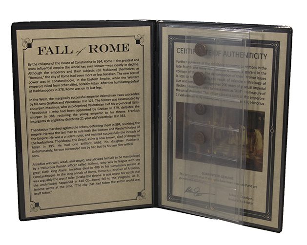 Fall of Rome: Four “AE4” Coins of the Late Roman Empire (Album) - image 3