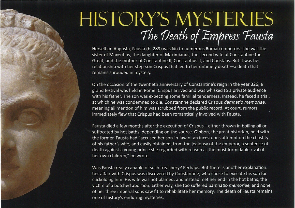 History’s Mysteries: The Death of Empress Fausta Album - image 6