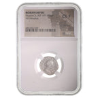 Faustina the Younger Silver Denarius NGC CH-F Ancient Roman Coin
