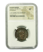 Galerius BI Nummus AD 305-311 NGC XF Ancient Roman Coin