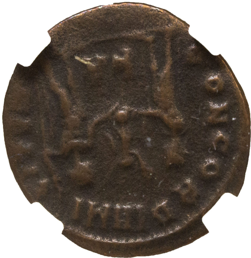 Galerius AE Post-Reform Radiate AD 305-311 NGC F Ancient Roman Coin — image 3