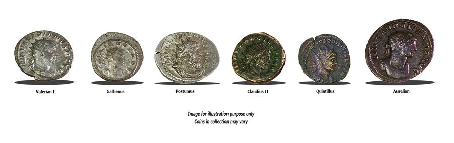 The Fracture of Imperial Rome: Gallic Empire (Six-Coin Box) - image 3