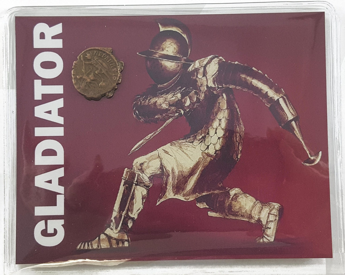 Roman Gladiator Coin (Mid-Sized Album) - image 2