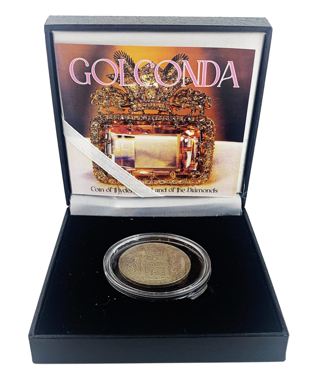 Golconda: Silver Coin of Hyderabad, Land of the Diamonds (Black Box) - image 2