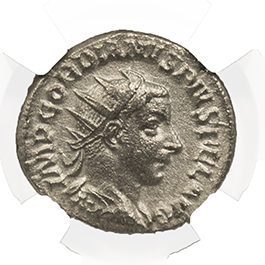 Gordian III AR Double-Denarius AD 238-244 NGC VF Ancient Roman Coin — image 2