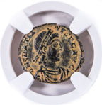 Gratian AE3 Nummus AD 367-383 NGC VF Ancient Roman Coin — image 2