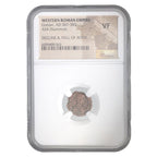 Gratian AE4 Nummus AD 367-383 NGC VF Ancient Roman Coin