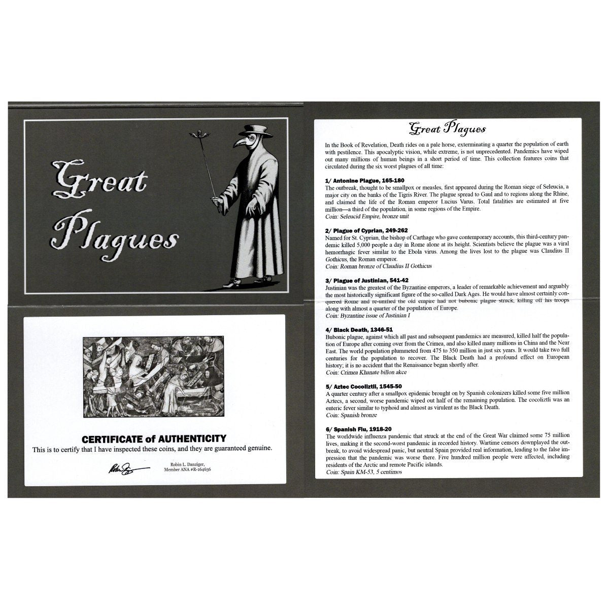 Great Plagues (Six-Coin Box) - image 3