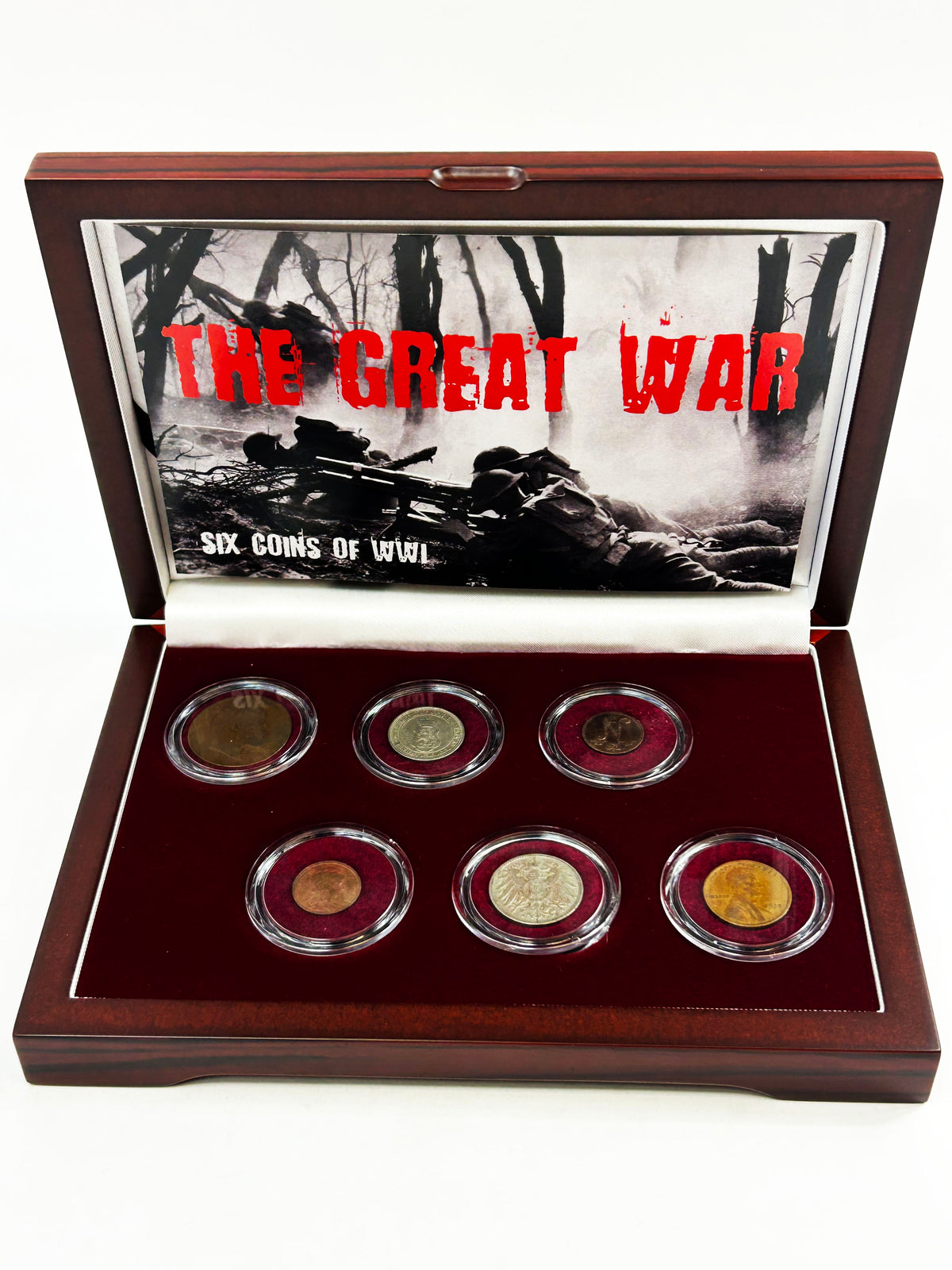 The Great War: Six Coins of WWI (boxed collection)