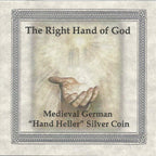 Right Hand of God Box: Medieval German ”Hand Heller“ Silver Coin - image 3
