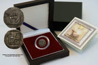 Right Hand of God Box: Medieval German ”Hand Heller“ Silver Coin - image 2