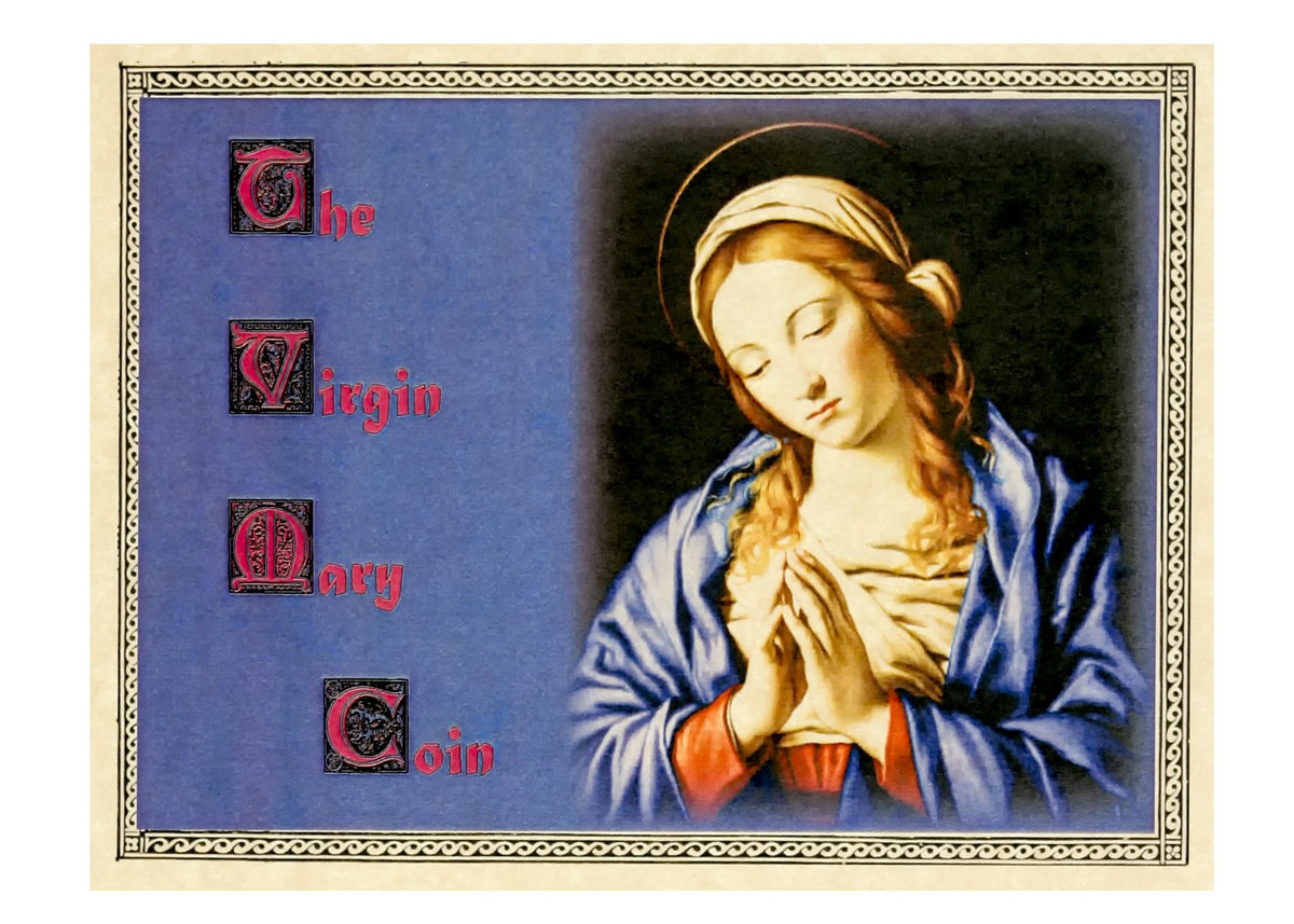 Virgin Mary Coin: Bronze Coin from the Reign of Emperor Arcadius (Clear Box) - image 3