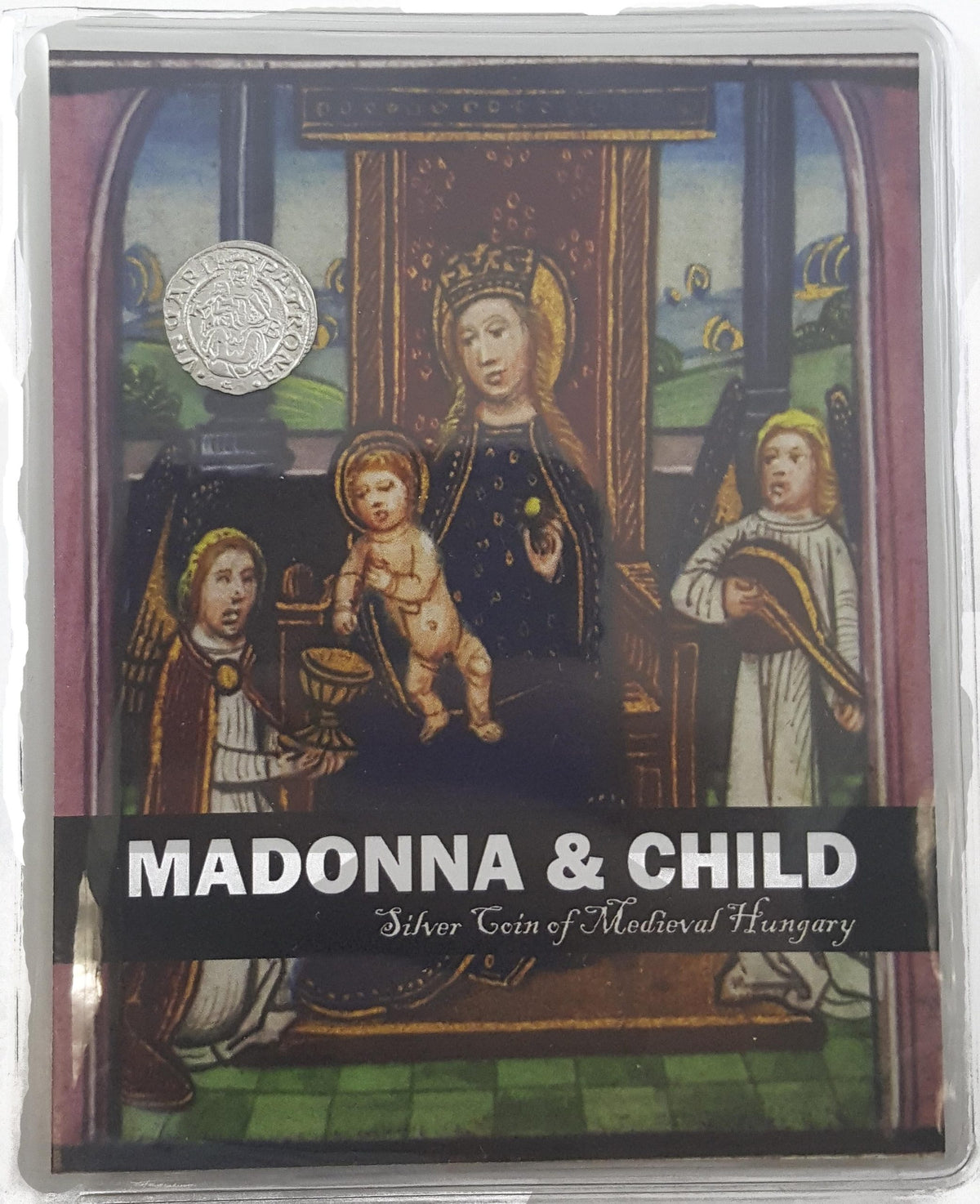 Madonna and Child Medieval Silver Coin (Mid-Sized Album) - image 3