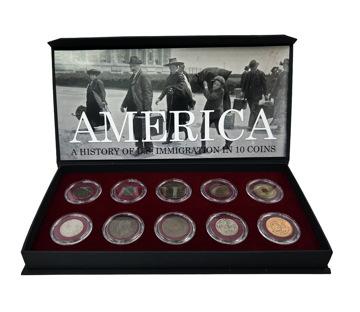 America: 250 Years of Immigration-(10 Coin Boxed Collection) - image 2