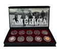 America: 250 Years of Immigration-(10 Coin Boxed Collection)
