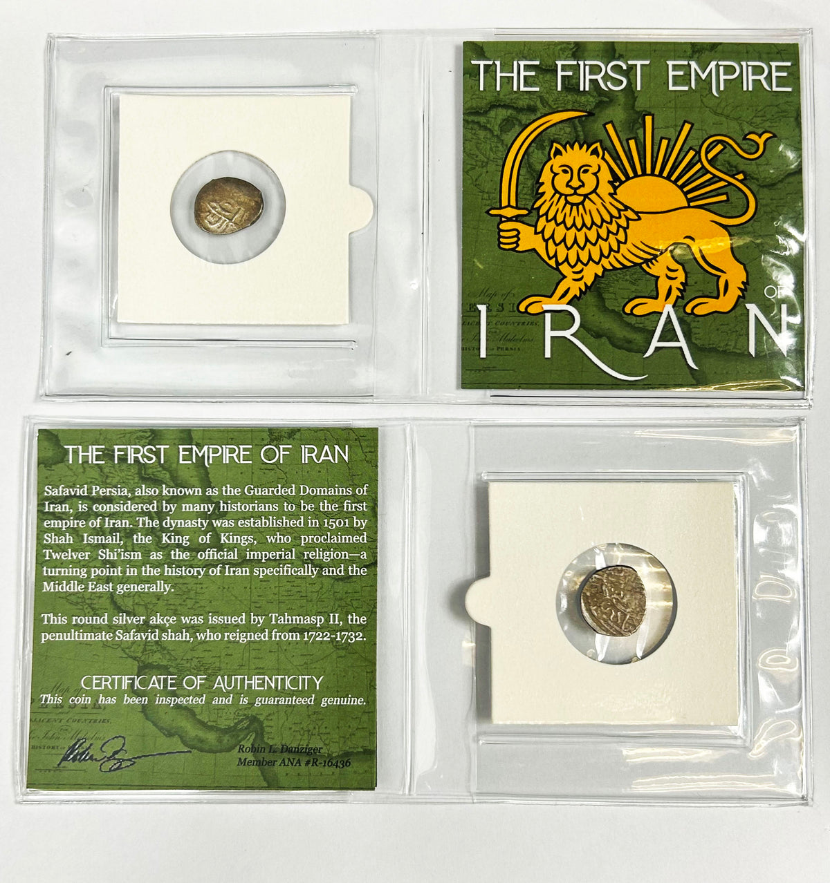 The First Empire of Iran: Silver Coin of the Safavid Empire (Mini)