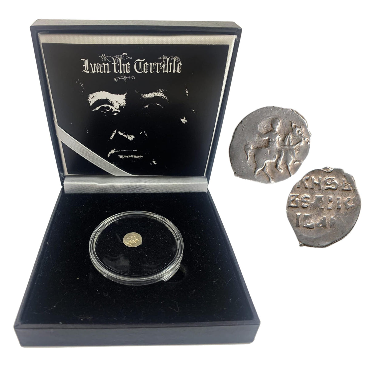 Ivan the Terrible (silver kopek) (budget box) - image 2