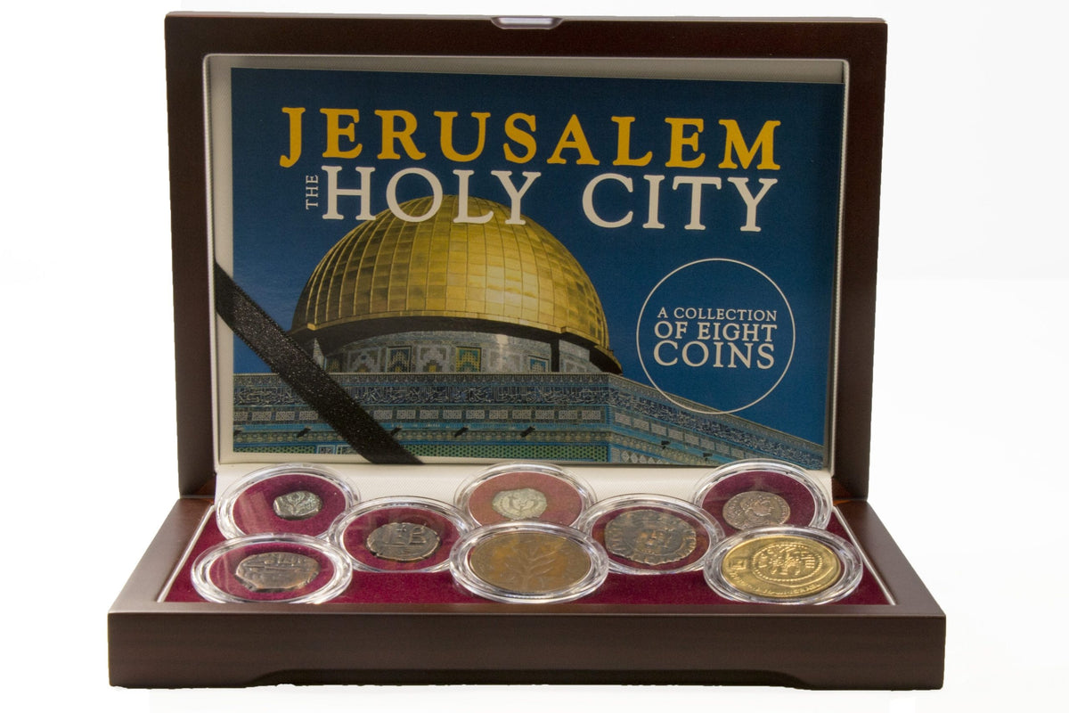 Jerusalem: The Holy City: A Collection of 8 Coins (Eight-Coin Box) - image 2
