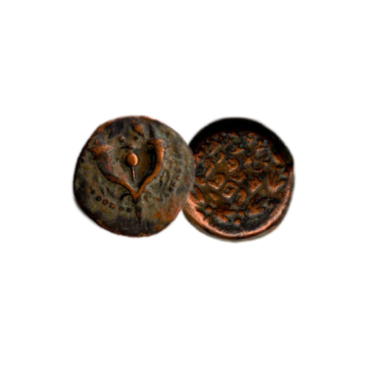First Jewish Coin Box: Ancient Judaean Coin of the Second Temple Period - image 2