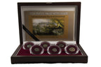 The Jewish Wars with Rome: A Box of 6 Ancient Bronze Roman and Judaean Coins - image 2