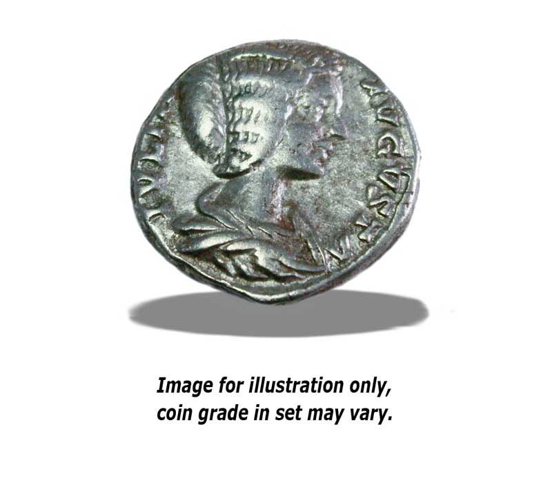 The Most Powerful Woman Who Ever Lived: Box of Silver Roman Denarius of Julia - image 4