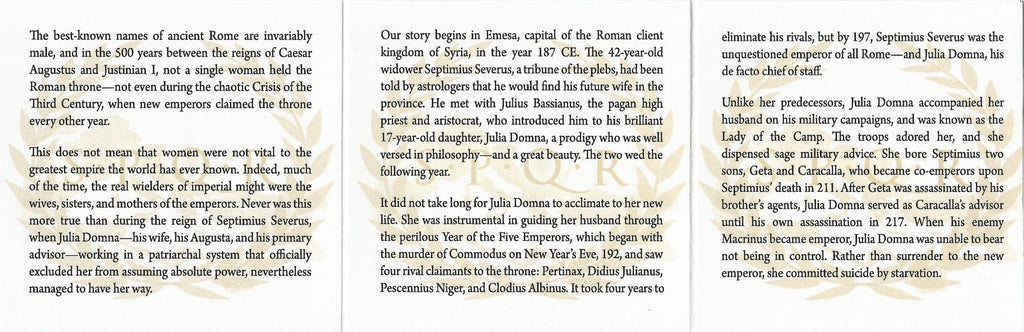 The Most Powerful Woman Who Ever Lived: Box of Silver Roman Denarius of Julia - image 7