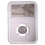 Julia Domna AR Denarius AD 193-217 NGC CH-F Ancient Roman Coin