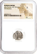 Julia Domna AR Denarius AD 193-217 NGC F Ancient Roman Coin
