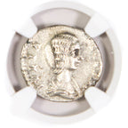 Julia Domna AR Denarius AD 193-217 NGC VF Ancient Roman Coin — image 2