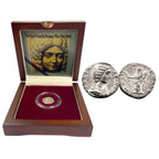 The Most Powerful Woman Who Ever Lived: Box of Silver Roman Denarius of Julia