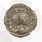 Julia Maesa Silver Denarius AD 218-224/5 NGC VF Ancient Roman Coin — image 2