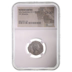 Julia Soaemias Silver Denarius AD 218-222 NGC CH-XF Ancient Roman Coin