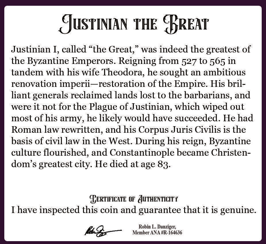 Justinian the Great (Black Box) - image 5