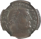 Licinius I (AD 308–324) Roman Empire AE Jovi Conservatori NGC VF representative stock photograph 3