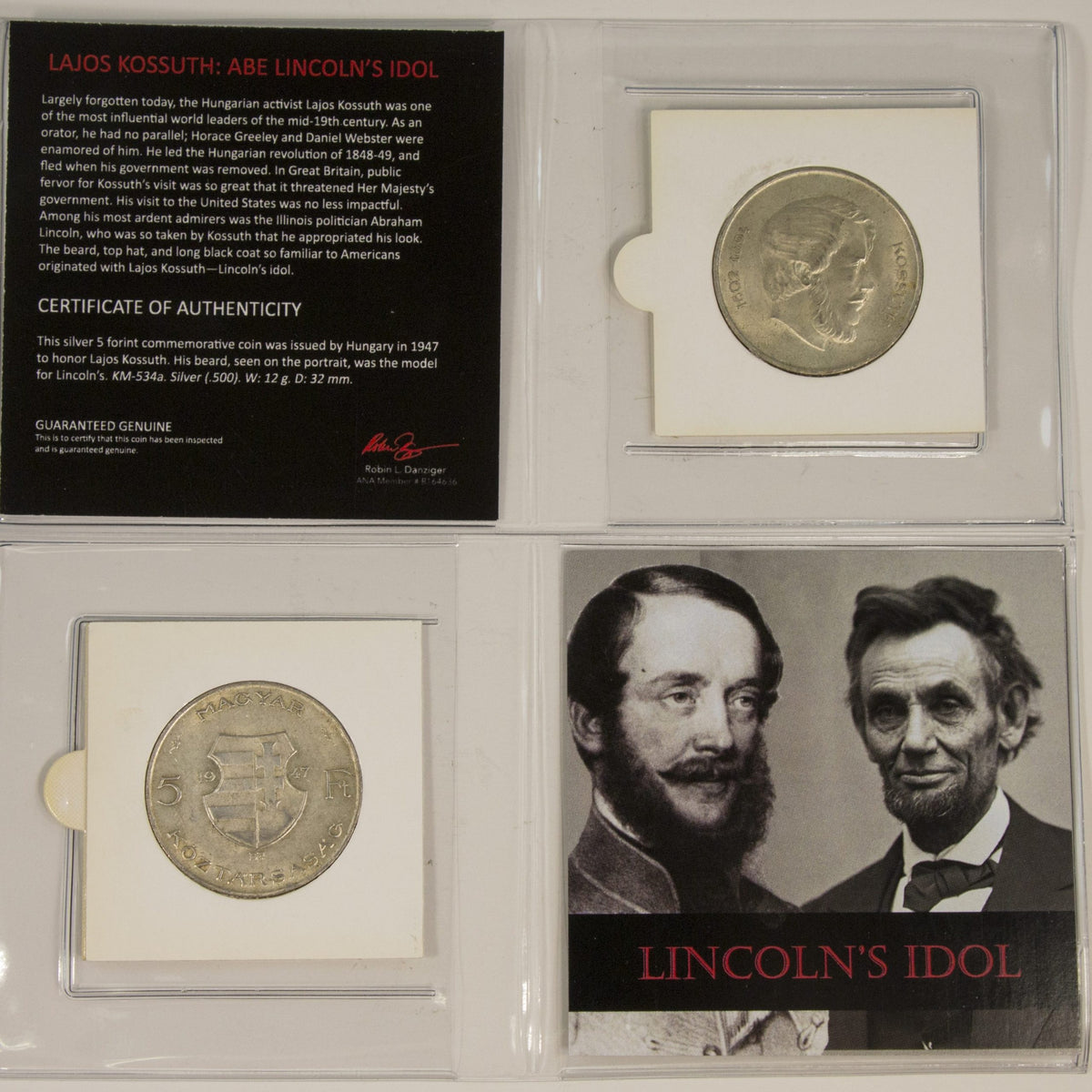 Lincoln’s Idol: Lajos Kossuth (Mini Album)