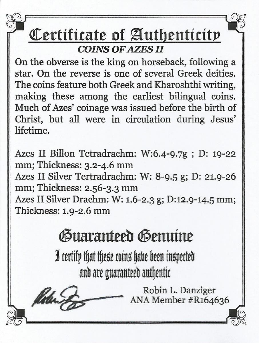 Journey of the Magi: 3 Coins from the Biblical Holy Land Box (Three-Coin Box) - image 6