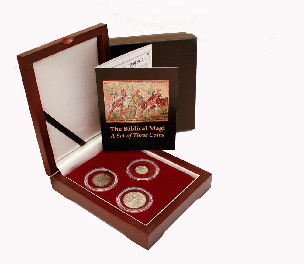 Journey of the Magi: 3 Coins from the Biblical Holy Land Box (Three-Coin Box) - image 2