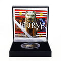 Mauryan Empire: Silver Punch Mark Coin of Ancient India (budget box)