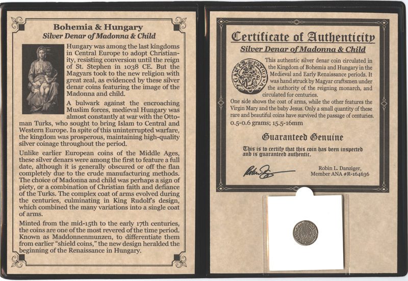Madonna and Child Silver Coin (Album)