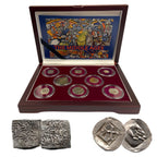 Middles Ages: 8 Silver Coins (Eight-Coin Box)