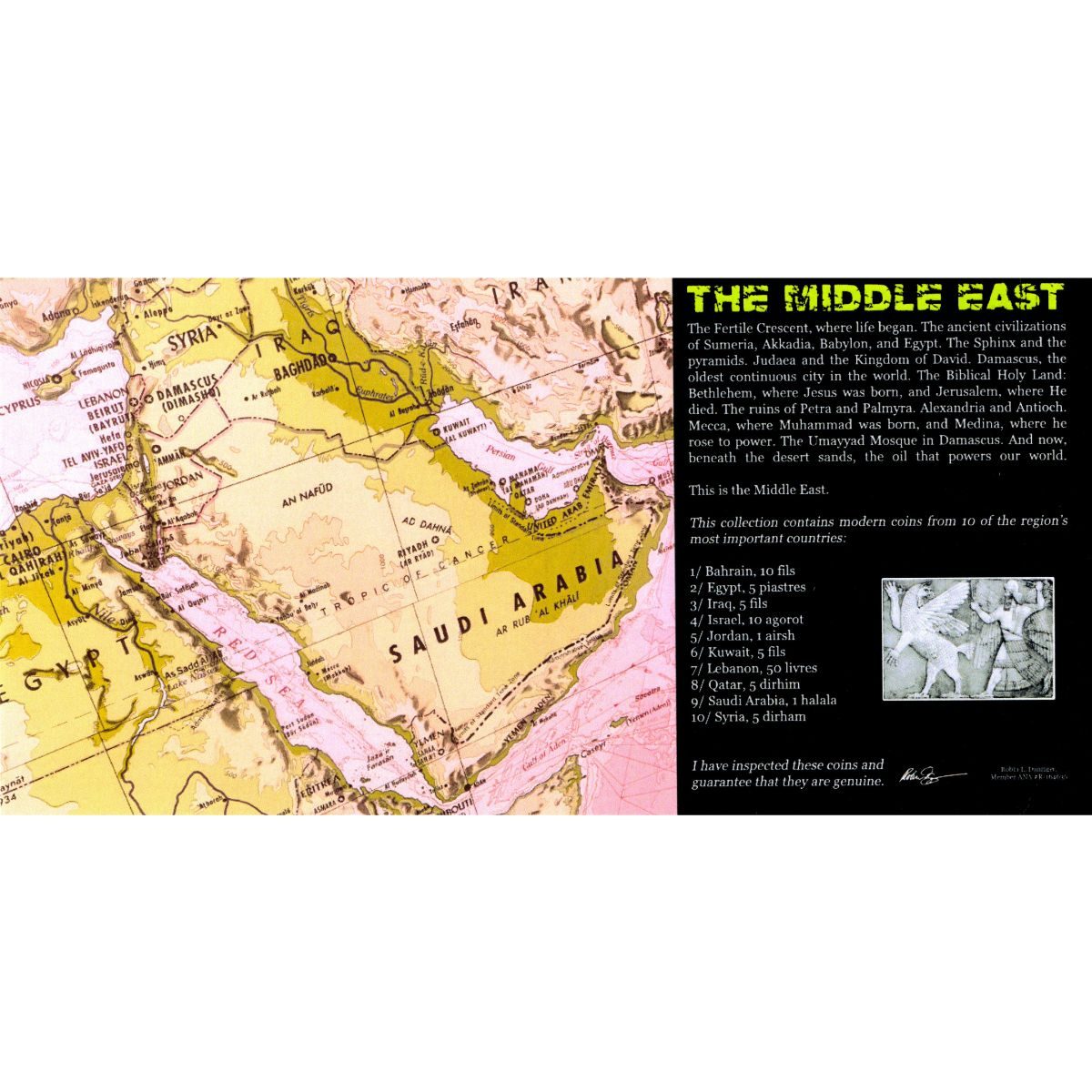 The Middle East: 10 Coin Boxed Set - image 3